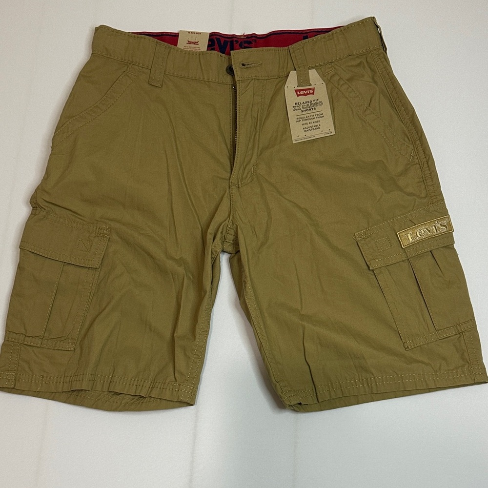 Levi's Men's Khaki Cargo Shorts
